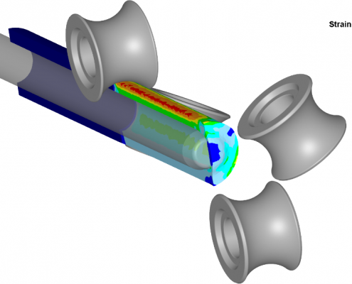 Numerické modelovanie výroby bezšvíkových oceľových rúr valcovaním za tepla